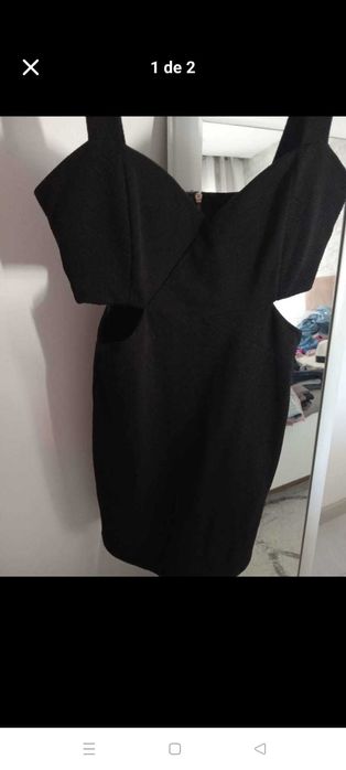 Vestido preto para mulher