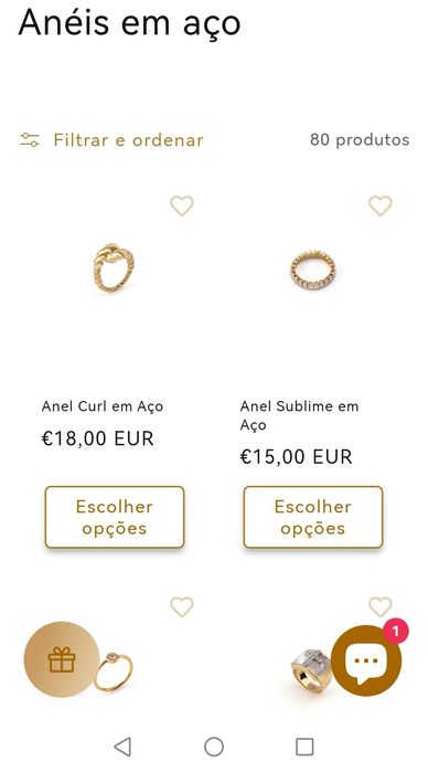 Loja online de acessórios de moda | inclui stock