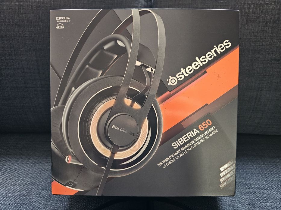 Auscultadores Steelseries Siberia 650 (Preto)