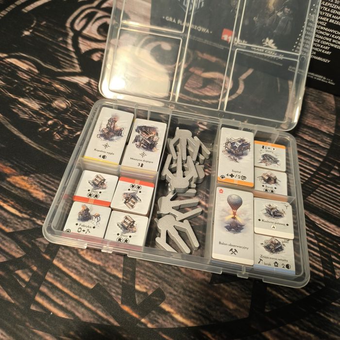 Gra planszowa "Frostpunk" + 4 organizery