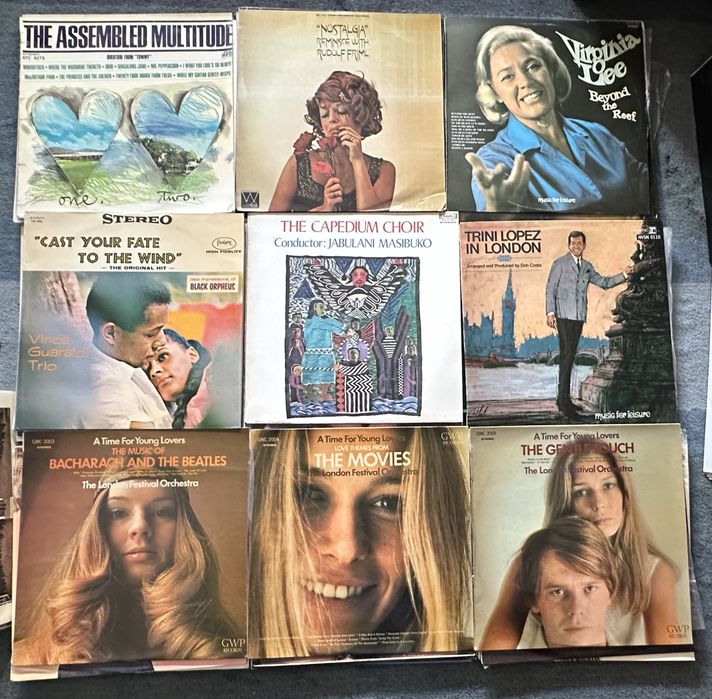 Lote 08 - 72 discos de vinil Lp's - Musica Clássica