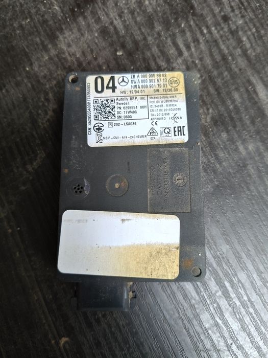 Mercedes w205 w213 radar tył a000905.8802 distronic