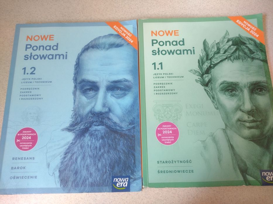 Książki do klasy 1 LO poziom podstawowy