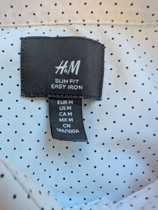 koszula H&M Slim Fit Easy Iron