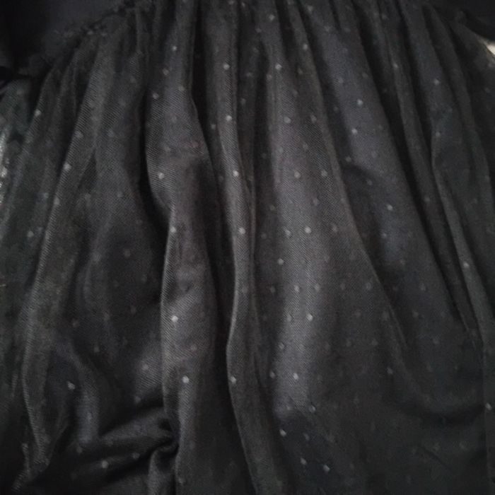 Nowa czarna sukienka 140 i na ramiczka