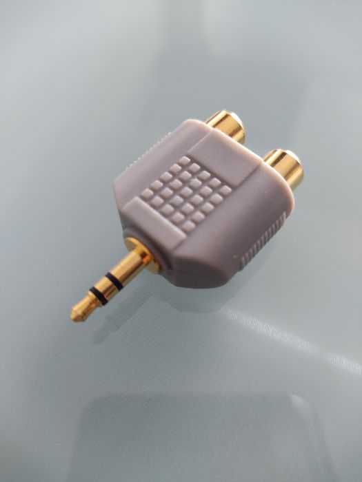 Ficha Adaptadora Jack 3.5Mm/ 2 Rca