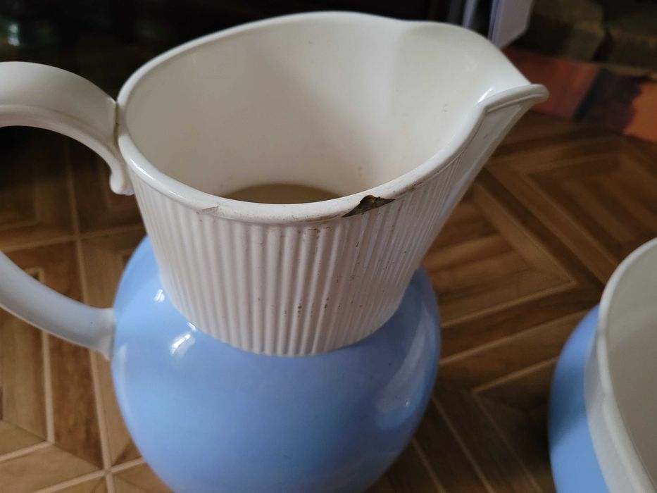 Dzban i misa, komplet ceramiczny, toaletowy - retro