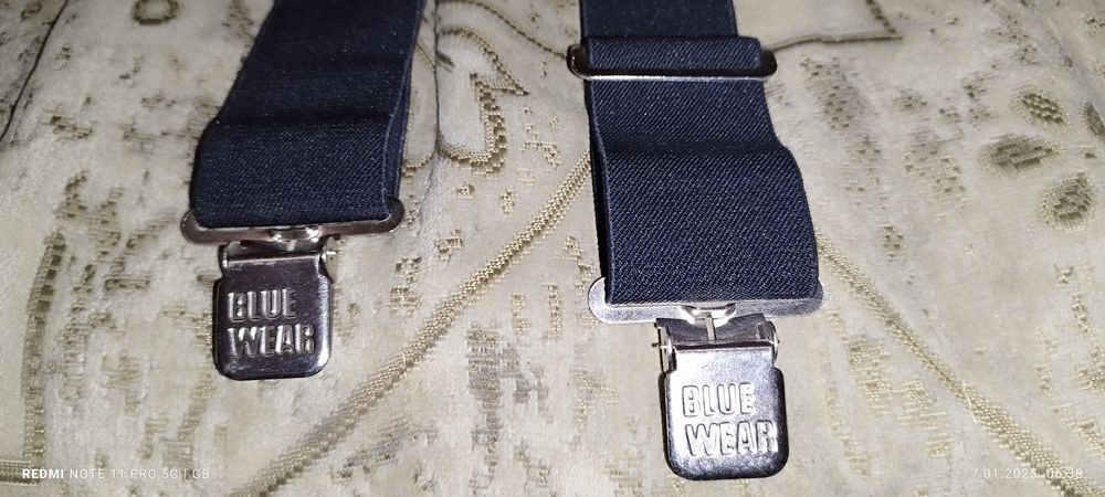 Sprzedam szelki szerokie czarne blue vera