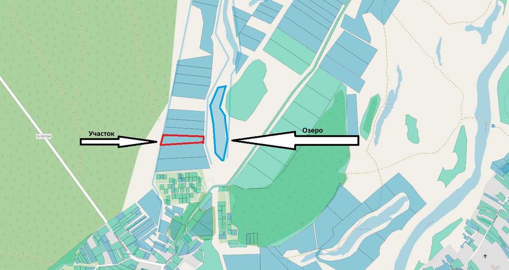 Вродам участок 1га с. Коленцовское, возле ОЗЕРА, Собственник
