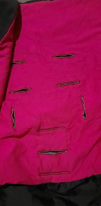 Śpiworek polarowy do wózka/sanek dla dziewczynki By boom