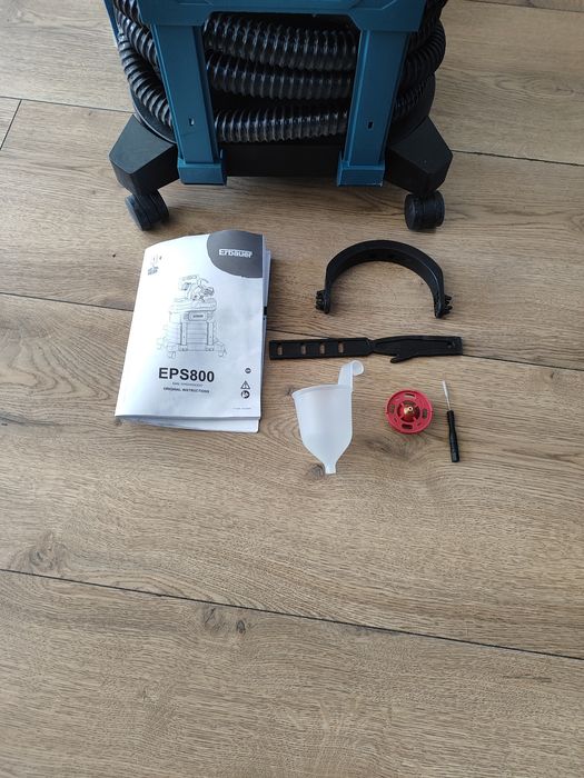 Pistolet malarski Erbauer EPS800 2x dysza, rok 2025