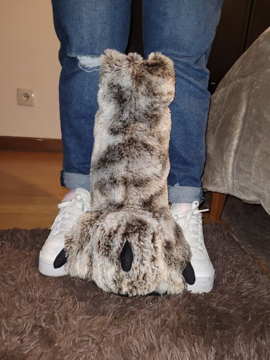 Pantufas altas Natura