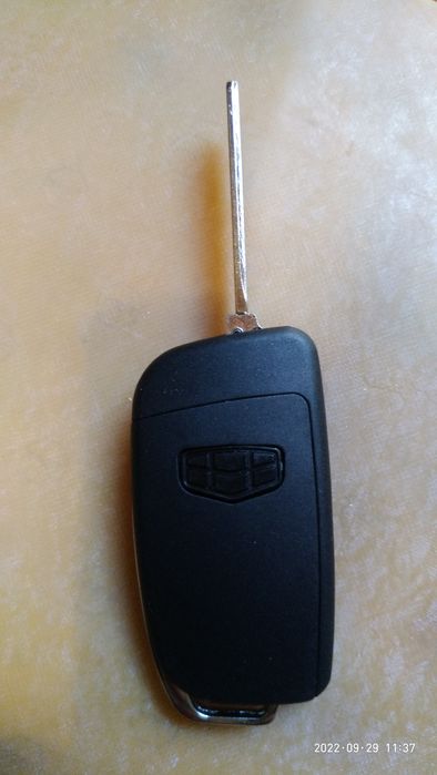 Корпус ключа Geely, на 2 кнопки и 3 кнопки