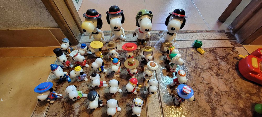 Coleção Snoopy McDonald's anos 1999/2000