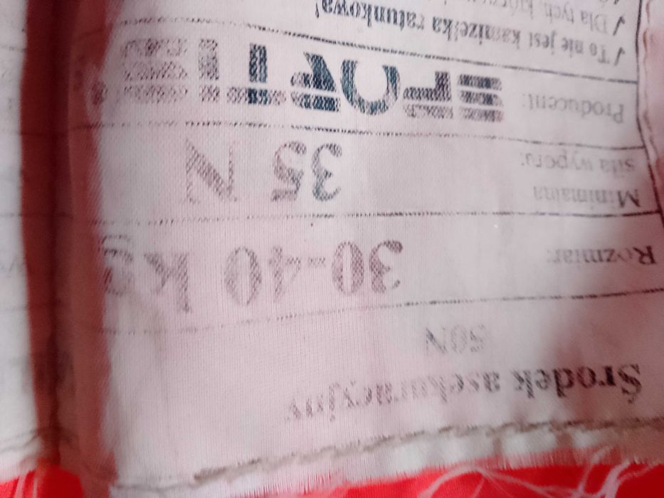 Kamizelka   ratunkowa  kapok  Tanio