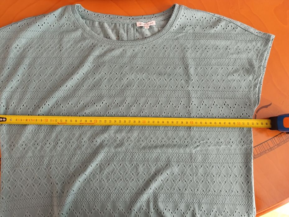 Bluzka Tom Tailor S | miętowa | nowa bez metki