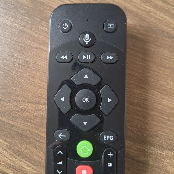 Pilot do dekodera cyfrowego Polsatu Box evobox 4k