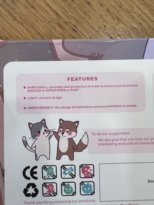 Capa Protetora Rígida Nintendo Switch - Gato / Sakura (PawDiary)