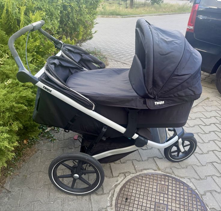 Wózek Thule Urban Glide Double rok po roku + gondola