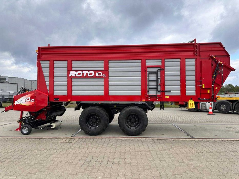 Przyczepa samozbierająca do zielonki METAL-TECH ROTO 10 ton | OD RĘKI