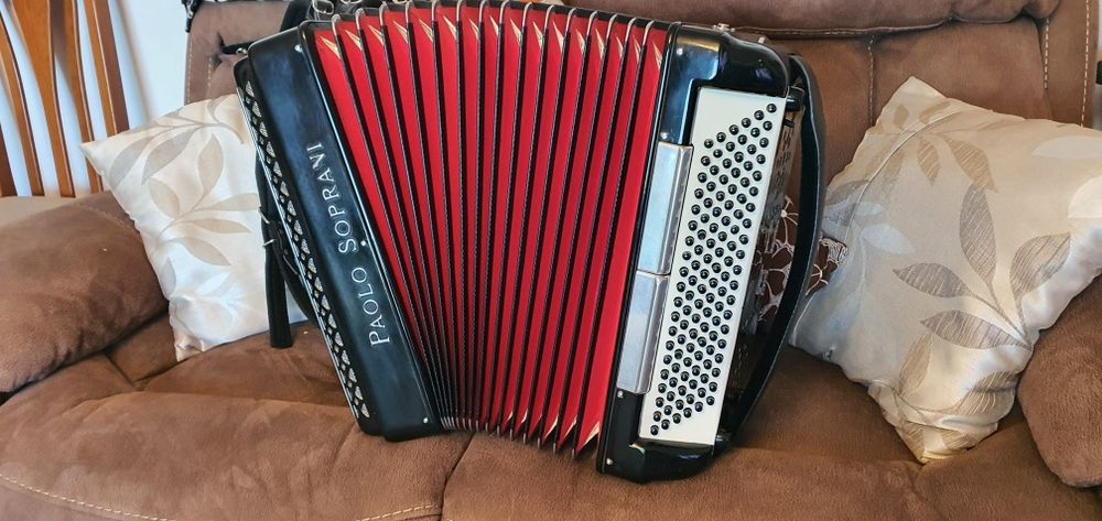Acordeon relíquia imperdível.