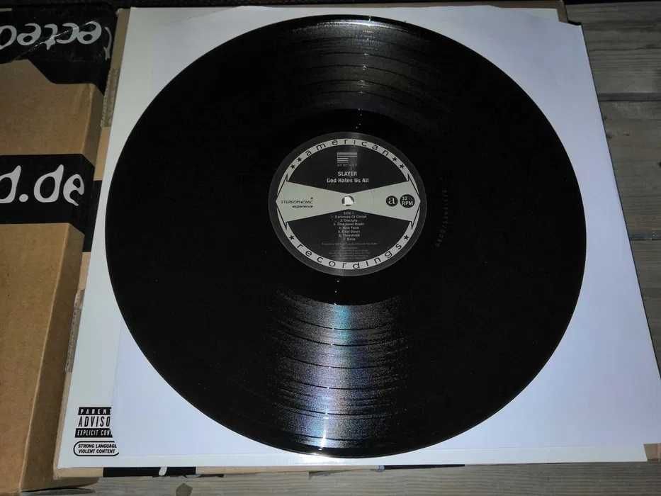 Slayer God Hates Us All LP czarny winyl