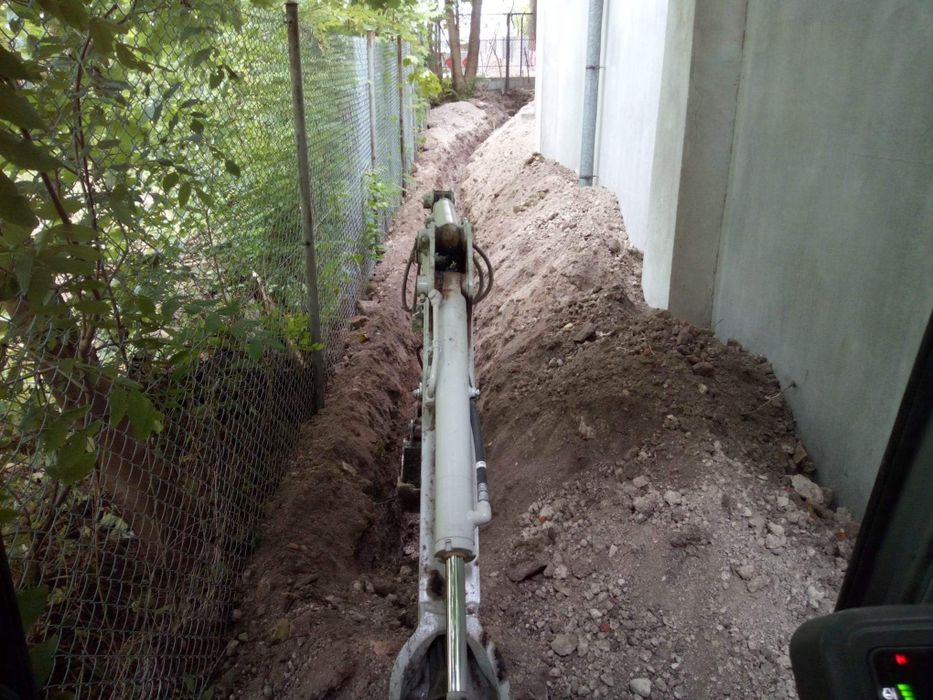 Usługi Minikoparka, koparka usługi hydraulicznosanitarne,darmowa wycen