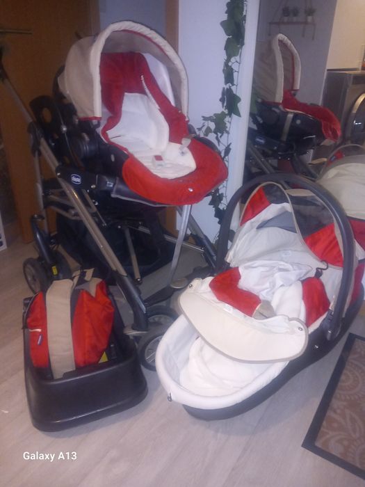Kit carrinho de bebé chicco