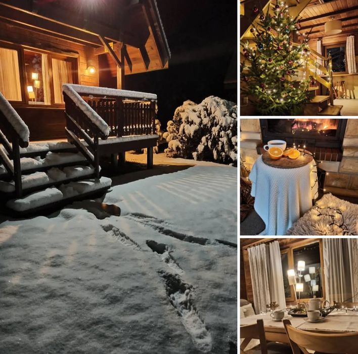 Bieszczady-magiczny domek z kominkiem.Wolny na Trzech Króli