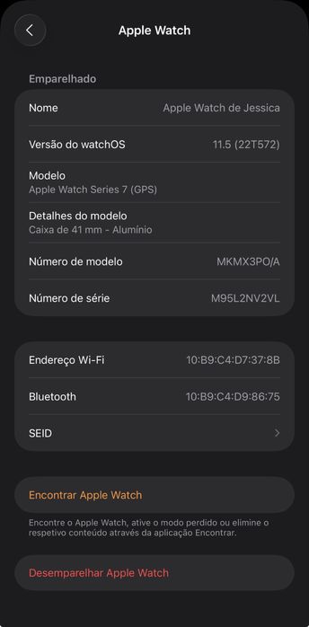 Apple Watch Serie 7 2022