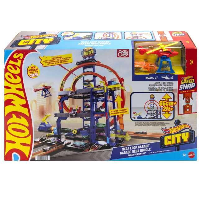 Hot Wheels City Гараж з мега петлею хот вілс JBM74