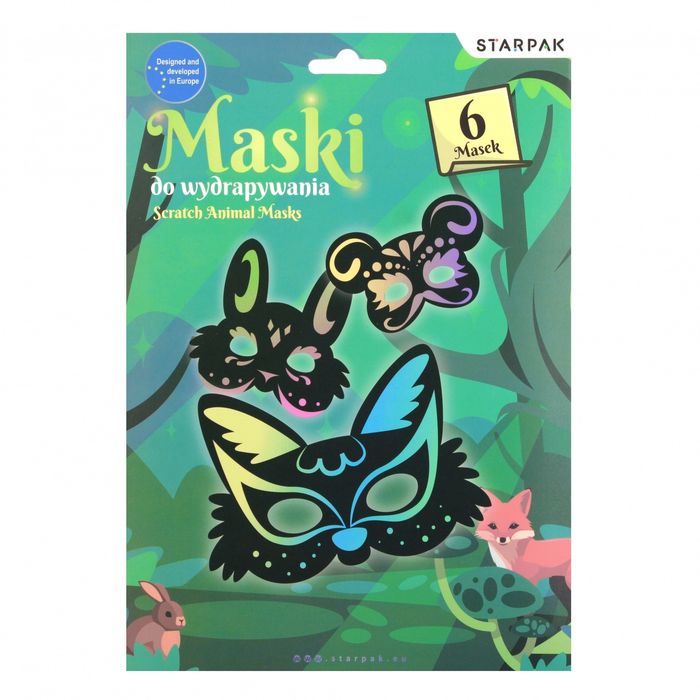 Maski Do Wydrapywania Starpak Kop 12/96. Starpak. Nowy Produkt
