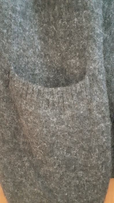 Sweter damski moher z wełną, M