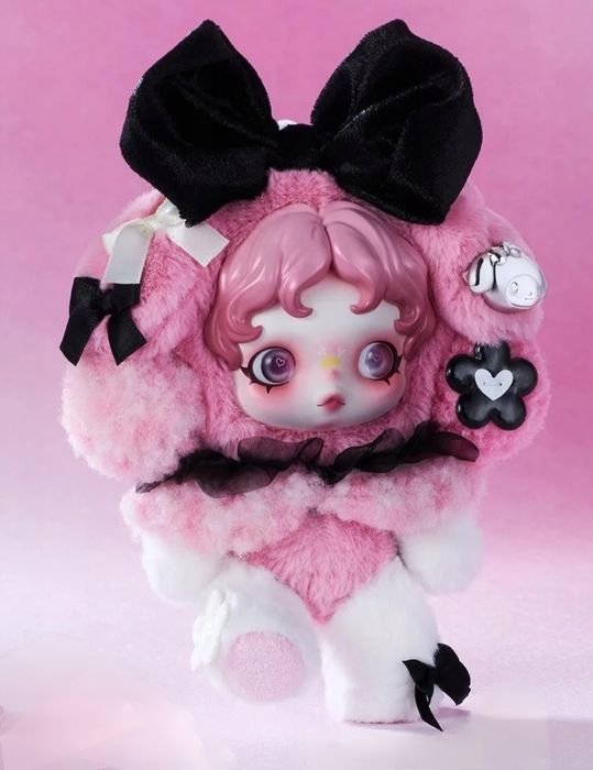 Pop Mart, My Melody, Skullpanda, Sanrio,  Japonia   Anime    Figurka kolekcjonerska   Brelok kolekcjonerski    Pluszak   Zabawka   Maskotka   Dziecko