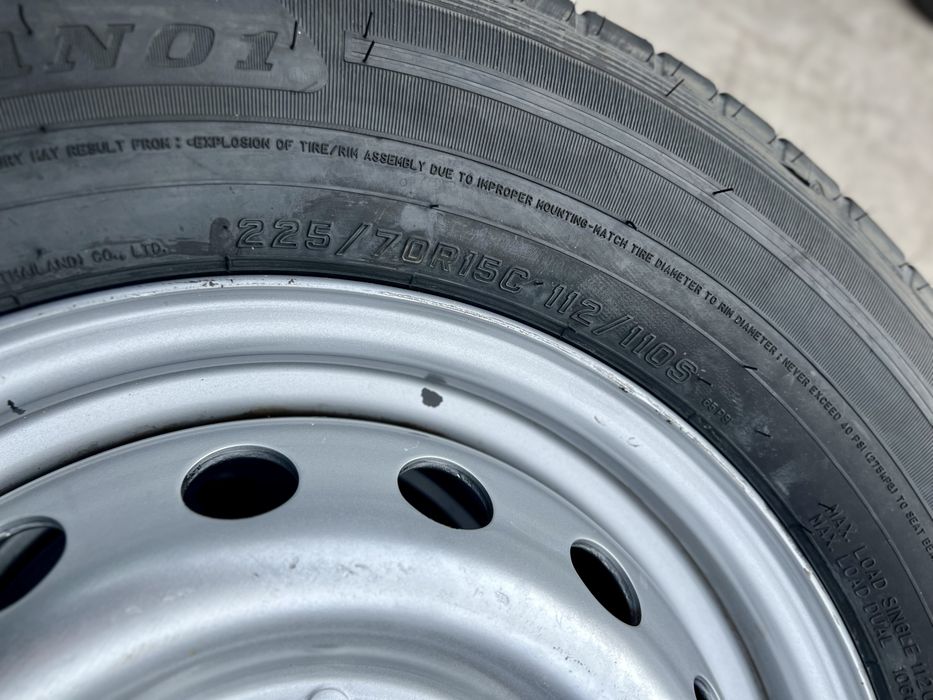 Шини літні 225/70 r15C Falken Linam VAN01 стан нових 2023