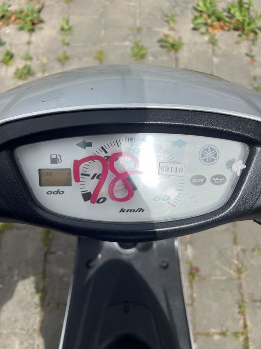 Yamaha Jog sa16 80км год з Контейнера