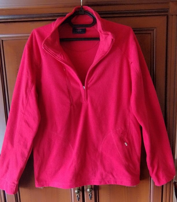 Кофточки р.L/52-54 бирюза и малиновая флис