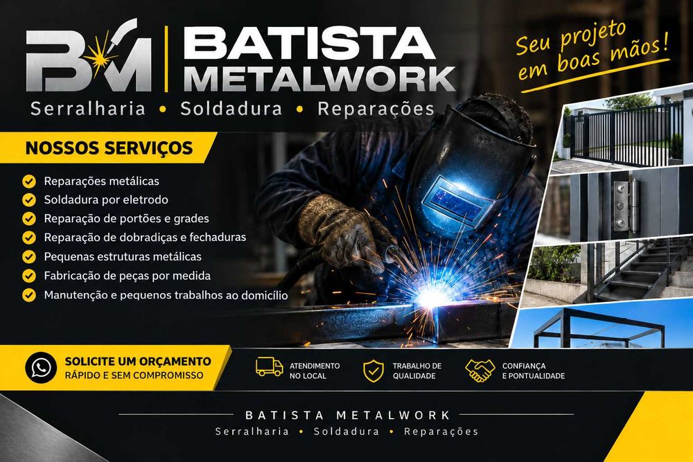 Reparos, Ajustes ,solda ,Portoes grades em geral