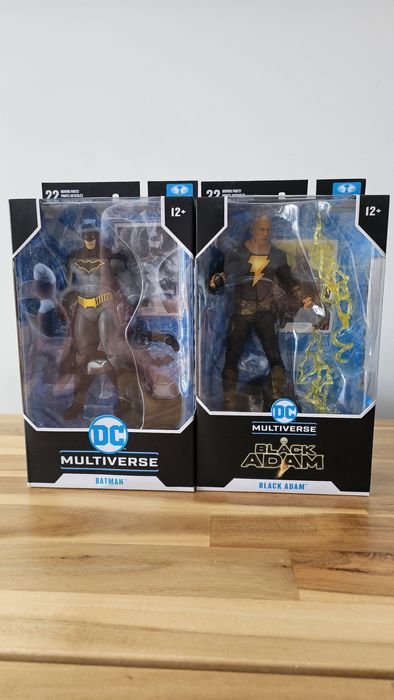 Figura Batman e Black Adam - McFarlane Toys