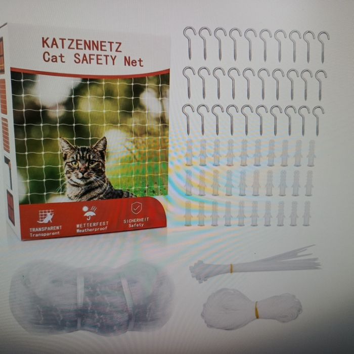 Siatka ochronna dla kota YIBINKI 3x6