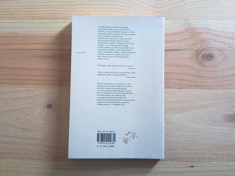 Livro "A Troca" de David Lodge