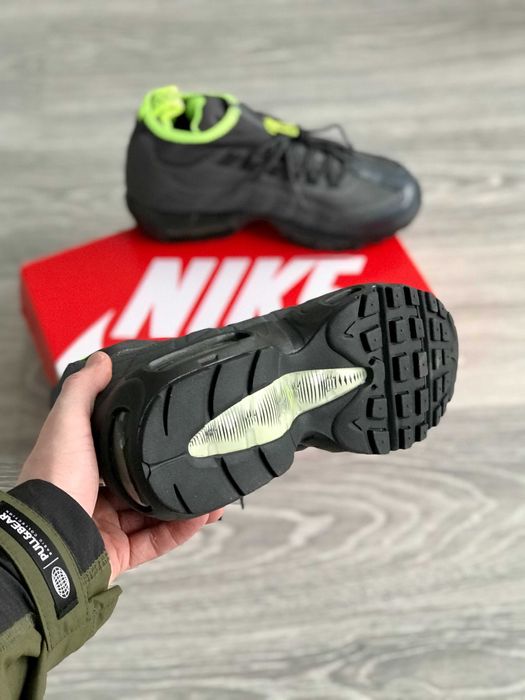 Мужские зимние кроссовки Nike Air Max 95 Sneakerboot "Grey" 40-45