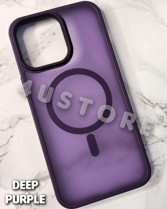 Чехол Metal Buttons Magsafe на iPhone 16 Pro Max матовый чохол матовий