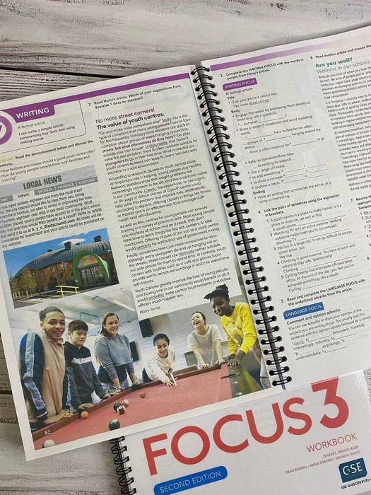 Focus 1, 2, 3,4,5 2nd edition SB+WB+WORDSTORE