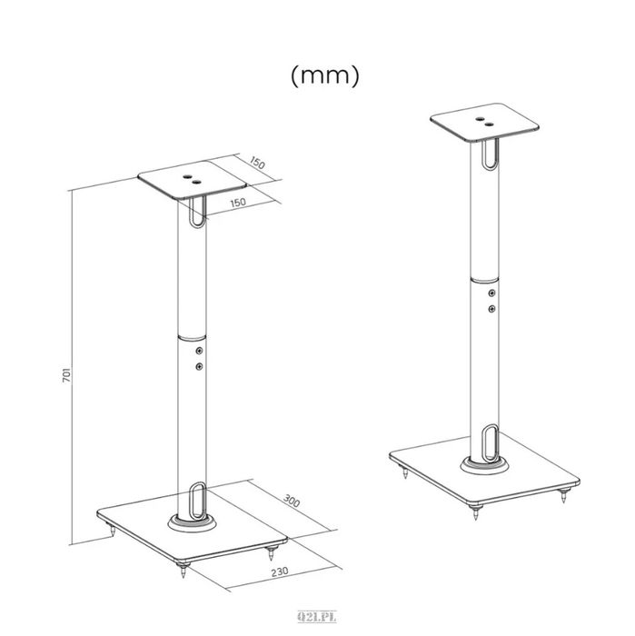 Taga Harmony ETSS-70 stojaki/standy do kolumn