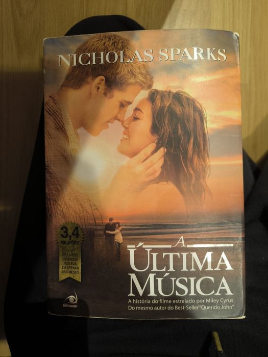 Livro A Última Música de Nicholas Sparks