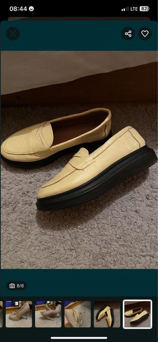 Лофери 37-38,34-35,36розмір шкіряні