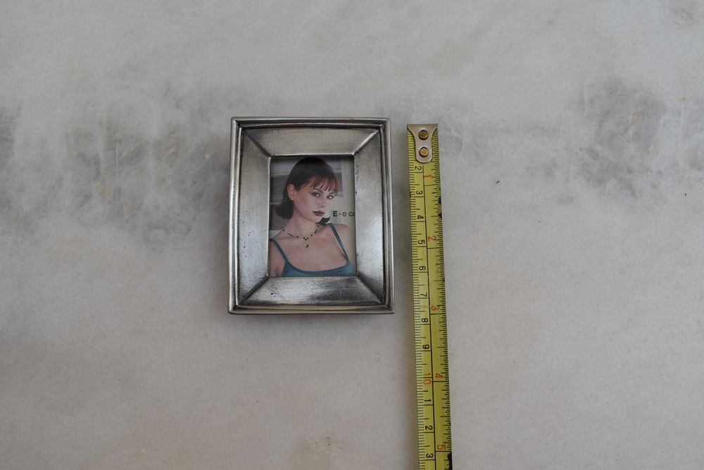 Moldura em estanho [6 x 7,5 cm]
