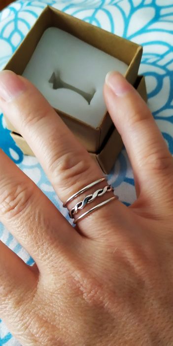 Anel de prata 925 Novo.