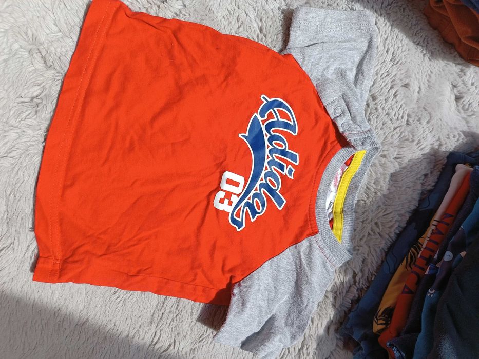 Paka ubranek 62-86 dla chlopca